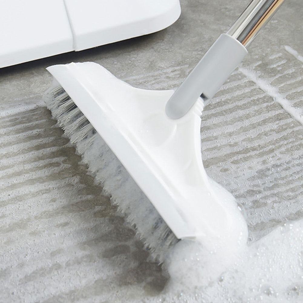 Corner/floor Brush With Long Handle V Shape Gap Brush Bathroom Cleaning  Tool For Toilet, Tile, Hardwood Floor Cleaning, Durable And Multifunctional
